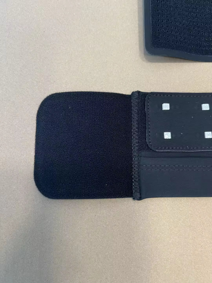 Protective velcro cloth flap on Colorway base belt