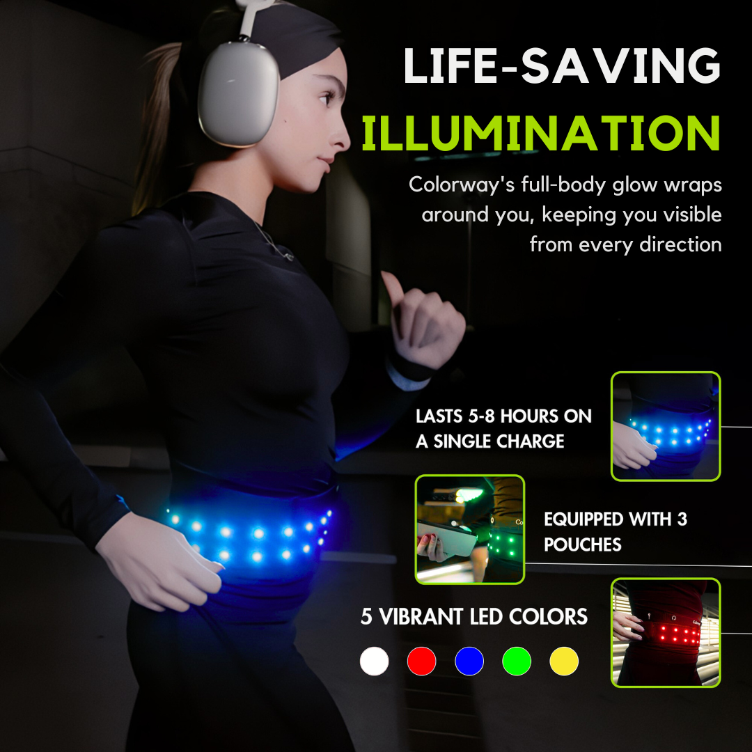 Colorway Led Running Belt