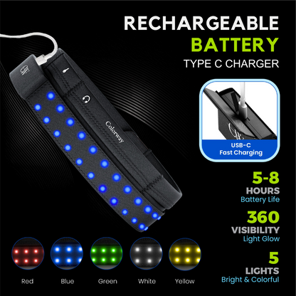 Colorway Led Running Belt