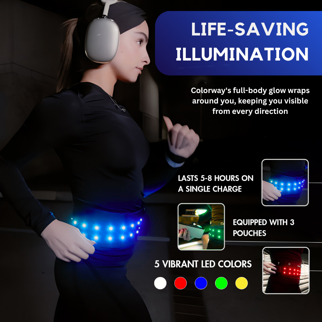 Colorway Led Running Belt
