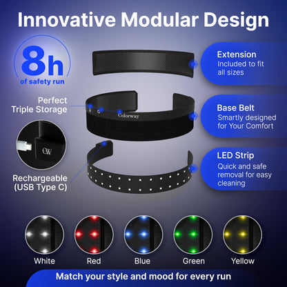 Colorway Led Running Belt
